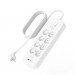 Listwa zasilająca Belkin Power Surge 8-PORT + 1xUSB-A +1xUSB-C 2.4A PD 900J 2m White - Galeria zdjęcie 3