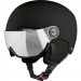 Kask narciarski ALPINA ARBER VISOR Q LITE BLACK 54-58 - Galeria zdjęcie 1