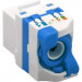 TECHLY SAMOZACISKOWY MODUŁ KEYSTONE RJ45 KAT.6A U/ - Galeria zdjęcie 2