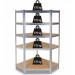 REGAŁ MAGAZYNOWY NAROŻNY METALOWY GC9030 30cm - Galeria zdjęcie 4