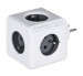 Allocacoc Przedłużacz PowerCube Original Grey - Galeria zdjęcie 1