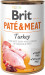 BRIT PATÉ & MEAT z indykiem - mokra karma dla psa - puszka - 400 g - Galeria zdjęcie 1
