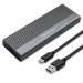 QOLTEC OBUDOWA NA DYSK SSD M.2 | SATA | NGFF | USB - Galeria zdjęcie 1
