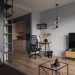 Ergonomiczny fotel biurowy ACTIVEJET T5 czarny - Galeria zdjęcie 17