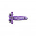Micro hulajnoga składana Mini DELUXE LED Purple - Galeria zdjęcie 2