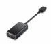 Przejściówka HP USB-C na VGA czarna P7Z54AA - Galeria zdjęcie 1