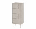 Komoda 4S TRESSE 50x40x125 kaszmir mat - Galeria zdjęcie 1