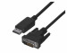 LANBERG KABEL DP (M) V1.2 -> DVI-D (M)(24+1) 1M - Galeria zdjęcie 1
