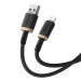 Kabel Baseus Dura 2.4A 2m (czarno-złoty) - Galeria zdjęcie 3