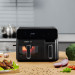 FRYTOWNICA ZAF 9000 5,5L + 3,5L 2700W AIR FRYER - Galeria zdjęcie 4