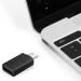 Gembird adapter usb 2.0 (af) -> usb-c (cm) czarny a-usb2-cmaf-01 - Galeria zdjęcie 1