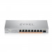 Switch Zyxel XMG-108HP 9p PoE (PoE++: 8) 100W Unmanaged Multigigabit - Galeria zdjęcie 3
