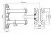 Maclean MC-740 Uchwyt do telewizora 13-23" Maclean MC-740 30kg, max vesa 100x100. - Galeria zdjęcie 3
