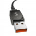 Kabel Baseus Unbreakable USB-USB C 100m 1m (czarny) - Galeria zdjęcie 5
