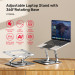 UNITEK PODSTAWKA POD LAPTOPA REGULOW. 360° 10-16'' - Galeria zdjęcie 3