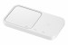 Samsung Wireless Charger Duo (with Travel Adapter), White - Galeria zdjęcie 4