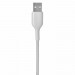 Kabel Belkin BoostCharge Braided Lightning to USB-A Cable 2m oplot White - Galeria zdjęcie 4
