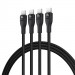 Kabel Baseus Flash Series 3 100W 1,5m (czarny) - Galeria zdjęcie 4