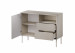 Komoda 1D2S TRESSE 100x40x75 kaszmir mat - Galeria zdjęcie 4