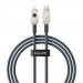 Kabel Baseus Unbreakable USB C-IP 20W 1m (biały) - Galeria zdjęcie 1