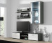 Szafka RTV SOHO 180 szary/ biały połysk - Galeria zdjęcie 6