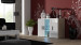 Komoda 120cm SOHO S7 dąb sonoma/ biały połysk - Galeria zdjęcie 1