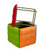 Puf-transformator 5w1 - 5 taboretów w 1 pufie multicolor - Galeria zdjęcie 2