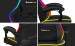 Fotel gamingowy Huzaro Force 4.4 RGB Black - Galeria zdjęcie 7