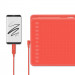 Tablet graficzny Huion HS611 Red - Galeria zdjęcie 2