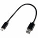 UNITEK USB CABLE USB-A — USB-C 25CM, Y-C480BK - Galeria zdjęcie 5