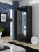 Witryna SOHO S6 2D2S czarny/ czarny połysk - Galeria zdjęcie 1