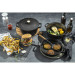 Zestaw 3 naczyń żeliwnych z pokrywką STAUB 40508-386-0 - czarny 24 cm - Galeria zdjęcie 9