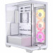 iCUE LINK 3500X RGB Tempered Glass Mid-Tower, White - Galeria zdjęcie 1