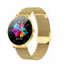 Smartwatch zegarek damski Alexa Lux Gold + różowy pasek - Galeria zdjęcie 1