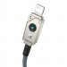 Kabel Baseus Unbreakable USB-IP 2.4A 2m (biały) - Galeria zdjęcie 2