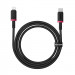 Kabel Baseus Dura Typ C 20W 1m (czerwono-czarny) - Galeria zdjęcie 1