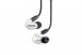 Shure SE215DYWH+UNI-EFS - Słuchawki douszne AONIC215 z pojedynczym przetwornikiem i kablem 3.5mm (białe) - Galeria zdjęcie 2