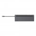 Hub Belkin Connect USB-C 11-in-1 Multiport Dock 1x4k HDMI/1xDisplayPort/1xVGA/3xUSB-A/1xUSB-C PD/1xRJ45 Gigabit/1xSD Card reader/1xMicroSD Card reader/1xAudio Grey - Galeria zdjęcie 5
