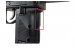 Pistolet maszynowy wiatrówka RANGER UZ1 FULL AUTO BLOWBACK kal.4,5BBs 25-strz. METAL KWC - Galeria zdjęcie 8