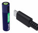 Baterie AAA Trust USB-C RECHARGEABLE BATTERIES 2P (25585) - Galeria zdjęcie 2