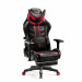 Fotel gamingowy DIABLO X-RAY normal fotel czarno-czerwony - Galeria zdjęcie 4