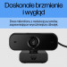 Kamera HP 430 Full HD Webcam USB czarna 77B11AA - Galeria zdjęcie 6