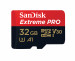 SANDISK EXTREME PRO microSDHC 32GB 100/90 MB/s A1 C10 V30 UHS-I U3 - Galeria zdjęcie 1