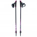 Kije Viking Uppsala Nordic Walking 83–135 cm czarno/fioletowe - Galeria zdjęcie 1