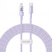 Kabel Baseus Gem USB C-IP 20W 2m (fioletowy) - Galeria zdjęcie 1