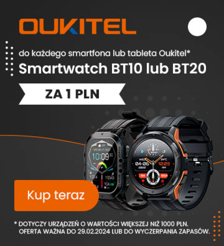 Smartwatch Oukitel za 1zł