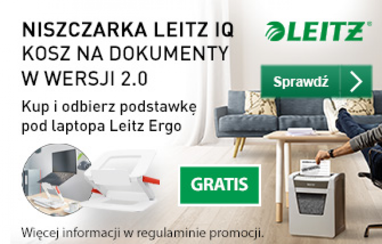 Niszczarka Leitz + gratis