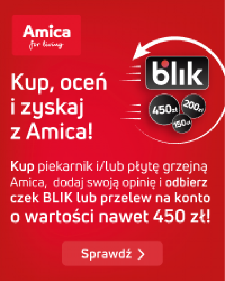 AGD Amica promocja Blik