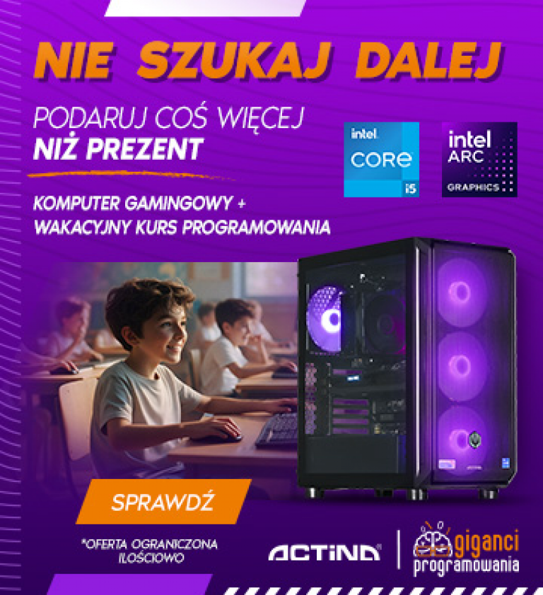 PC Actina z kursem programowania
