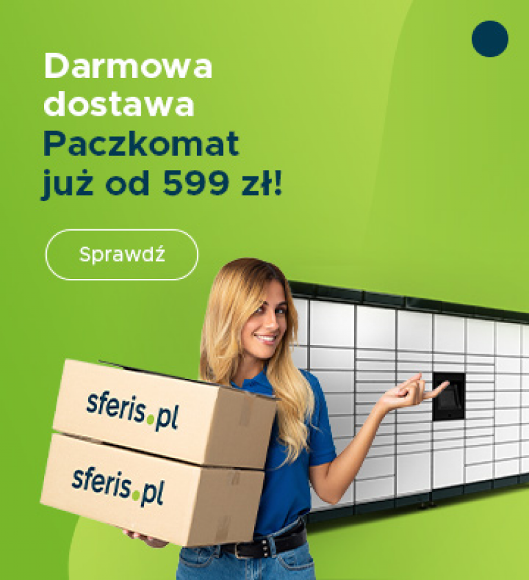 Darmowa dostawa do paczkomatu!